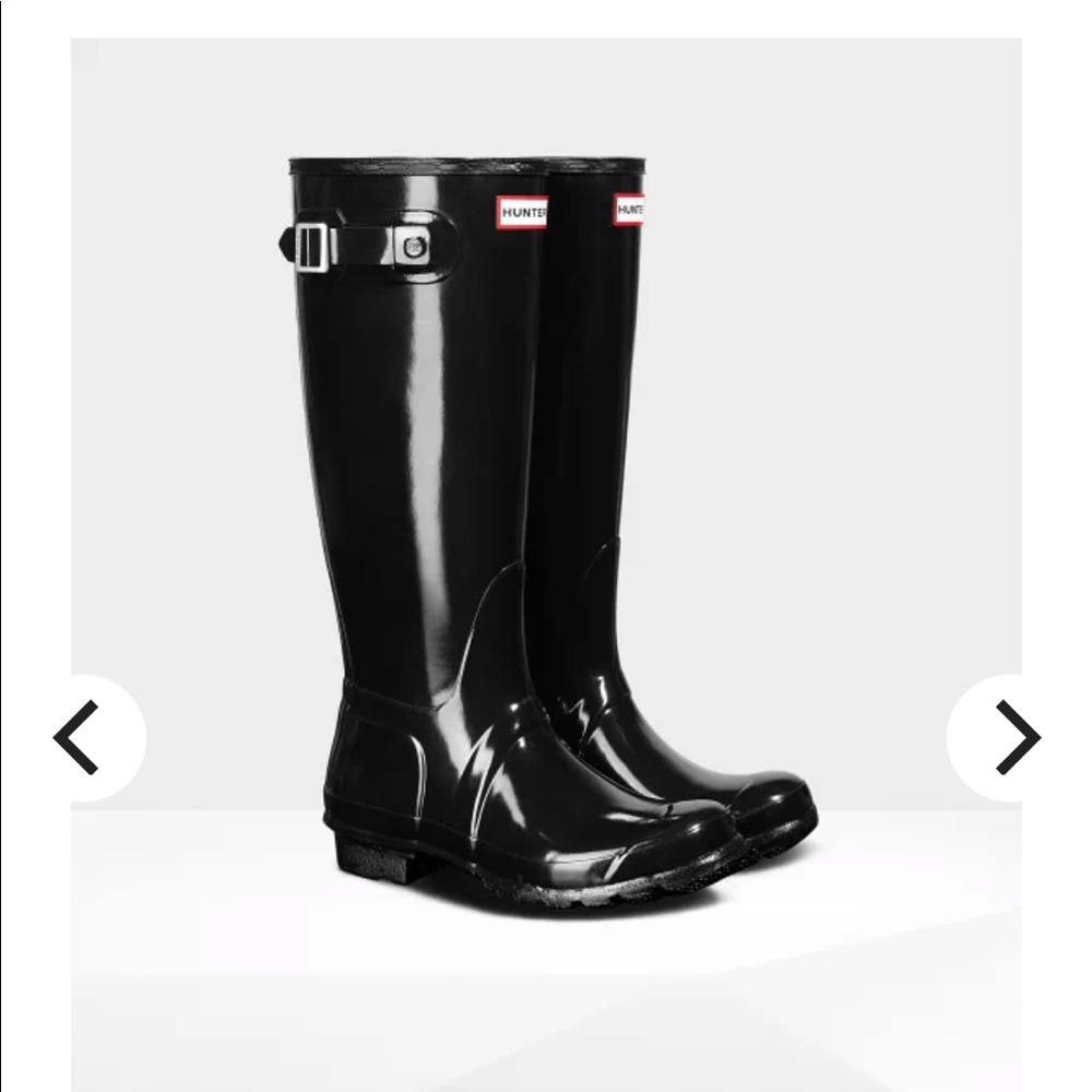 Hunter rain boots